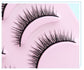 Natural Short Cross False Eyelashes - Avera