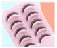 Natural Short Cross False Eyelashes - Avera