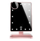 Touch Screen Makeup Mirror With 20 LED Light