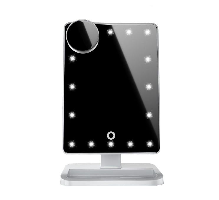 Touch Screen Makeup Mirror With 20 LED Light